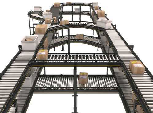 Конвейер на складе